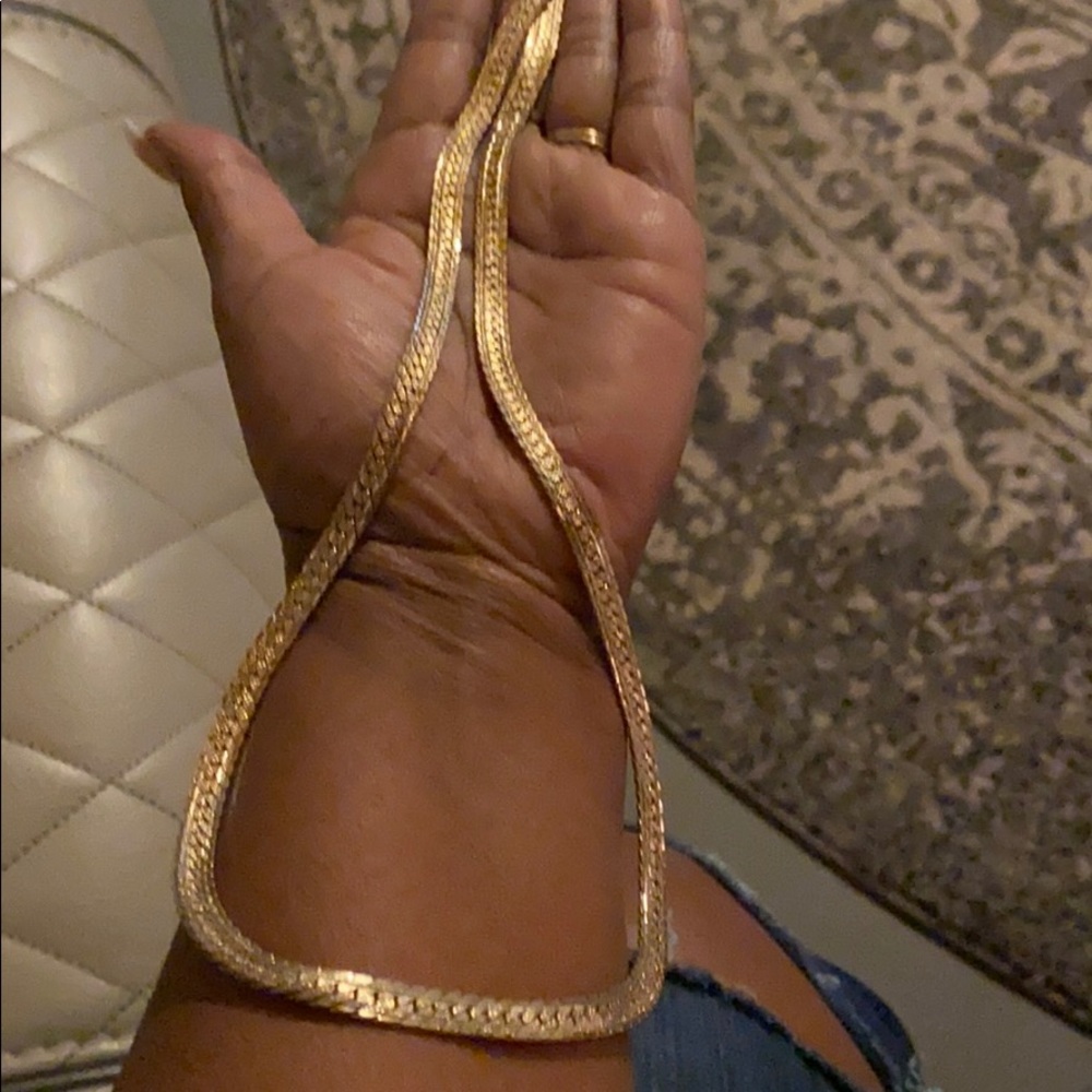 14 K gold necklace